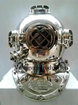 18  Vintage Style Scuba Diving Helmet US Navy Mark V Deep Sea Helmet Replica • $205.92