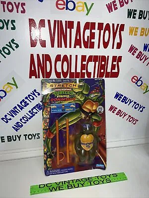 New Sealed Vintage 1996 Teenage Mutant Ninja Turtles Stretch Don Donatello TMNT • $199.99