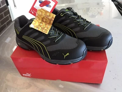 $110 • Buy Puma Men's Work Safety Shoes Steel Toe Boots Sneakers 