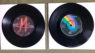 2 X M - Pop Muzik - Original 1979 UK 7  Vinyl Single & Moonlight And Muzak Music • £4.99