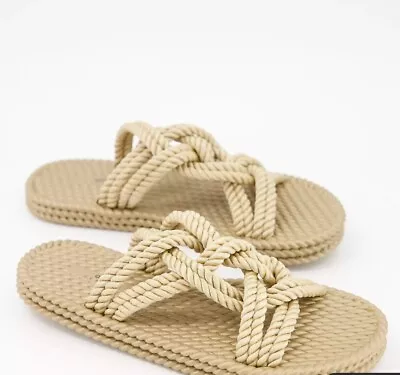 ASOS Design Fabio Jelly Rope Sandal New 7 • $3.99