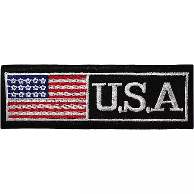 £2.79 • Buy USA Iron On Patch Sew On Cloth United States Of America Flag US Applique Badge