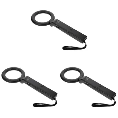  3 Pack Metal Detector Wand Hand Held Detecting Device Scanner • £58.68