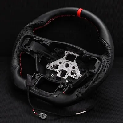 Real Leather Customized Steering Wheel 15-20 F150 Raptor No Heated Non-Paddle • $399
