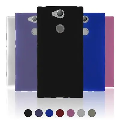 $7.04 • Buy Silicone Case For Sony Xperia XA2 Matt  Cover