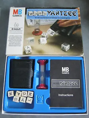 MB Games - Word Yahtzee. Complete. VGC • £2.99