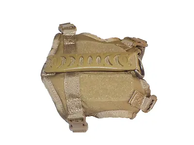 Team K9 Upgraded Heavy Duty Tactical No Pull Dog Harness Olive Green Harness Sm. • $12