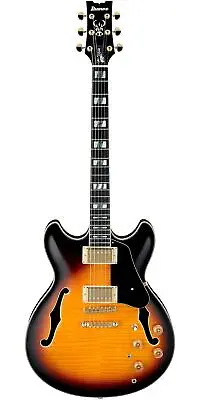 Ibanez JSM10 John Scofield Signature Hollow Body Guitar Vintage Yellow Sunburst • $1199.99