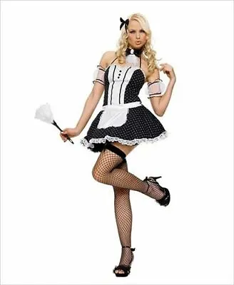 £14.99 • Buy Frenchie Maid Costume, Sexy French Maid Outfit, Naughty Outfit, Kinky Roleplay