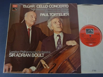 £4 • Buy ED1 ELGAR - CELLO CONCERTO Etc LP, London P/O, Tortelier, Boult, EMI ASD 2906