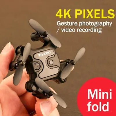 Mini Drone 4DRC-V2 Selfie WIFI FPV With HD Camera Foldable RC Quadcopter UKS • £21.80