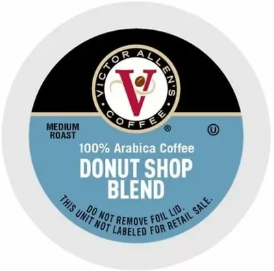 Victor Allen Donut Shop K Cup Single Serve Medium Roast 200 Count • $80