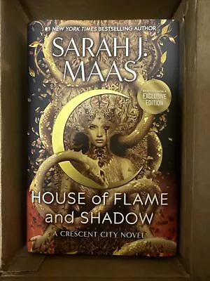 Crescent City #3 House Of Flame And Shadow Sarah J Maas SIGNED NEW B&N Exclusive • $42.90