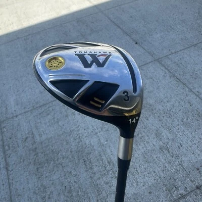 $24.95 • Buy Warrior Golf WCG Tomahawk Fairway Wood RH #3 14* Custom Fit Flex True Launch