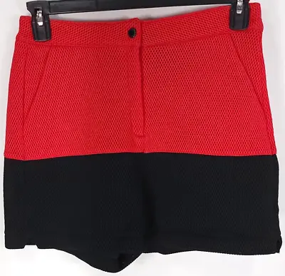 Reebok Classic Melody Ehsani Collab Mesh Shorts Women's Med Lined Red Black • $24.68