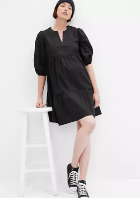 GAP Maternity Dress L Black NWT $79.99 • $29.99