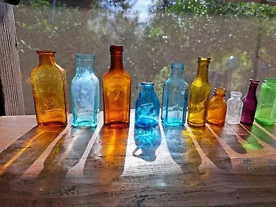 20 Small Vintage Glass Bottles - Lot • $20