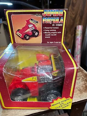 Vintage Ford F-1 Friction Toy Car Thaitoy Thailand 1980's NIB • $16