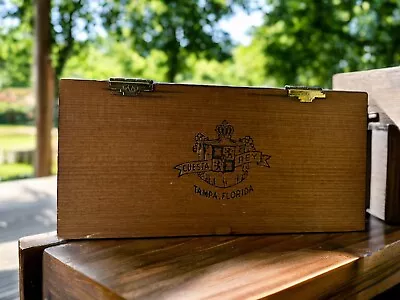 Vintage Cuesta Rey Wooden Cigar Box Tampa Florida 7  X 4  • $12