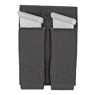 GGG Double Pistol Magna Mag Pouch MOLLE/PALS Style Webbing W 2 Malice Clip Black • $42.99