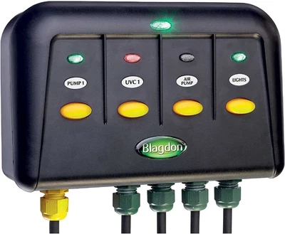 £68.99 • Buy Blagdon 1040228 Powersafe Garden & Pond Safe Weatherproof Electrical 4 Outlet 