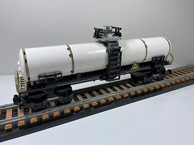 LEGO MOC Oil Tanker Train Carriage Large 12V 9V Town City Trains • $149.95