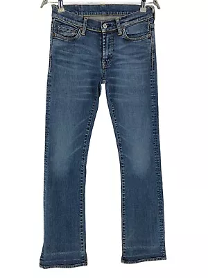 EVISU Women Bootcut Jeans Size W27 L32 • $76.18