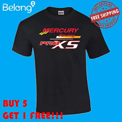 Mercury Pro XS Outboard Motors Logo Unisex T-Shirt New Tee Shirt Size S-5XL USA • $26.99