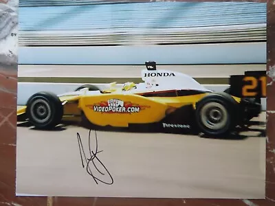 Signed Autographed 8 X 10 Photo Indy 500 Race Car Driver Jaques Lazier • $4.95