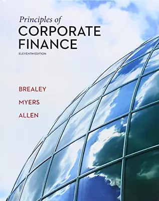 £73.91 • Buy Principles Of Corporate Finance (McGraw-Hill/Irwin Series In Finance, Insurance 