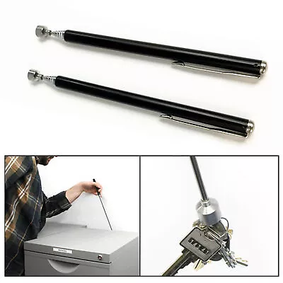 Magnetic Rod Pen Clip Tail Absorb Iron Parts Easy To Use Magnetic Stick Rust • $6.98