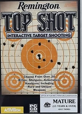 Remington Top Shot PC/CD Rom GAME (Activision 1998)  • $15