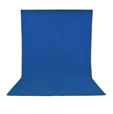 Blue 1.8x 2.8M/6 X9ft Photo Studio Muslin Collapsible Backdrop Background Photos • $19.99