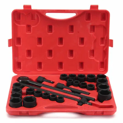 27pc Impact Socket Set 3/4  Drive Metric & SAE Cr-V Standard Car Mechanic Tools • $105.25