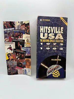 Hitsville USA The Motown Singles Collection 1972-1992 Vol Two Box & Booklet Only • $14.99