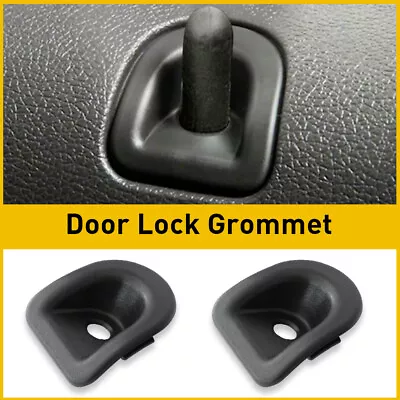 For 2005-2014 Ford Mustang Or Shelby Black Door Panel Lock Grommets Covers Set • $13.99