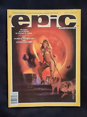 Epic Illustrated December 1983 Marvel Comics Group • $4