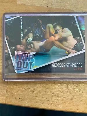 2009 Topps UFC Photo Finish #PF8 Georges St-Pierre • $19.99