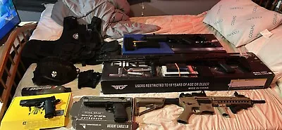 Airsoft Gun Haul (DM Me For Individual Prices)  • $124.99