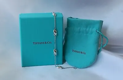 Vintage Tiffany Elsa Peretti Seahorse Link Bracelet 925 Sterling Silver • $260