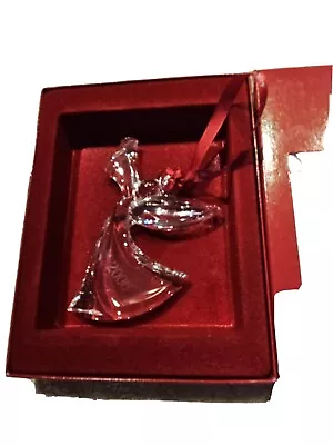 VTG Mikasa Crystal With 3D Angel Christmas Ornament 2006 Annual • $4