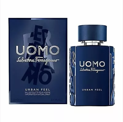 Salvatore Ferragamo Uomo Urban Feel 100ml EDT (M) SP Mens 100% Genuine (New) • $79.95