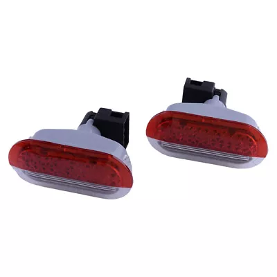 2x LED Footwell Door Courtesy Lights Fit For VW Golf Jetta Beetle Bora Sharan • $14.66