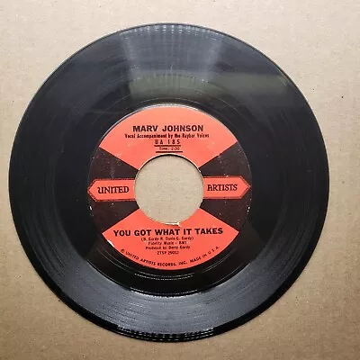Marv Johnson - Don't Leave Me; You Got What It Takes - Vinyl 45 RPM • $6.65