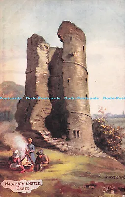 R716431 Essex. Hadleigh Castle. Picturesque Castles. Tuck. Oilette. 7591. S. Ave • £7.99