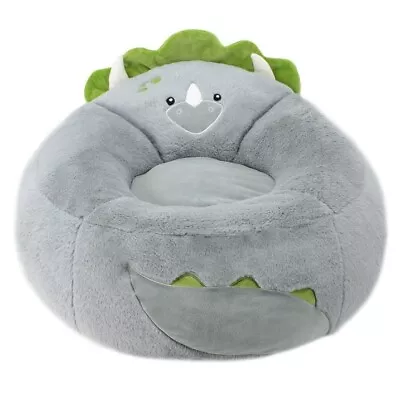 Kids Sofa Soft Plush Dinosaur Bean Bag Chair Single Couch For Boys And Girls US • $23.99