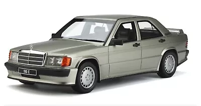 1/18 Mercedes Benz 190E 2.5 16V EVO2 W201 1990 Silver Model By Otto Mobile OT927 • $139.89