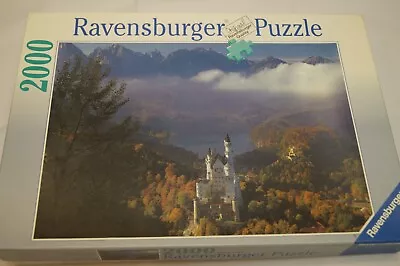 Ravensburger  Neuschwanstein Castle  Germany 2000 Peice Jigsaw Puzzle No 166343 • $15