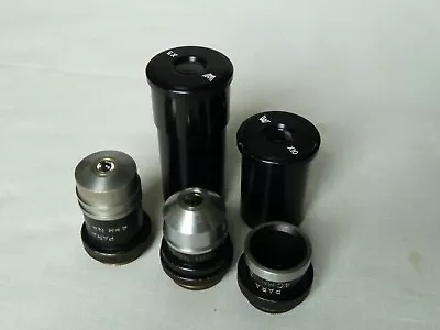 Watson Microscope Eyepieces And Objectives - Set C • £45