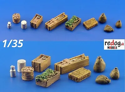 Redog 1:35 - Military Supplies  Modelling / Accessories/ Diorama/ Kit  • £6.99